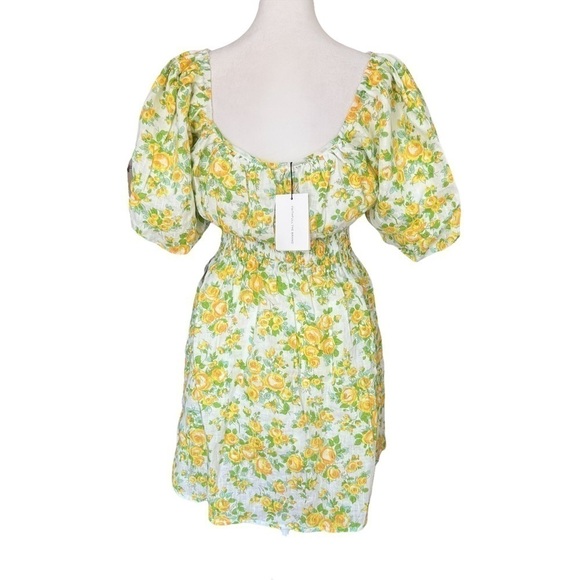 FAITHFULL THE BRAND Axel Mini Dress Morello Floral Print - Picture 8 of 10